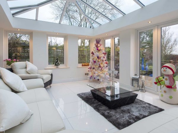 House extension glass roof costs Northampton