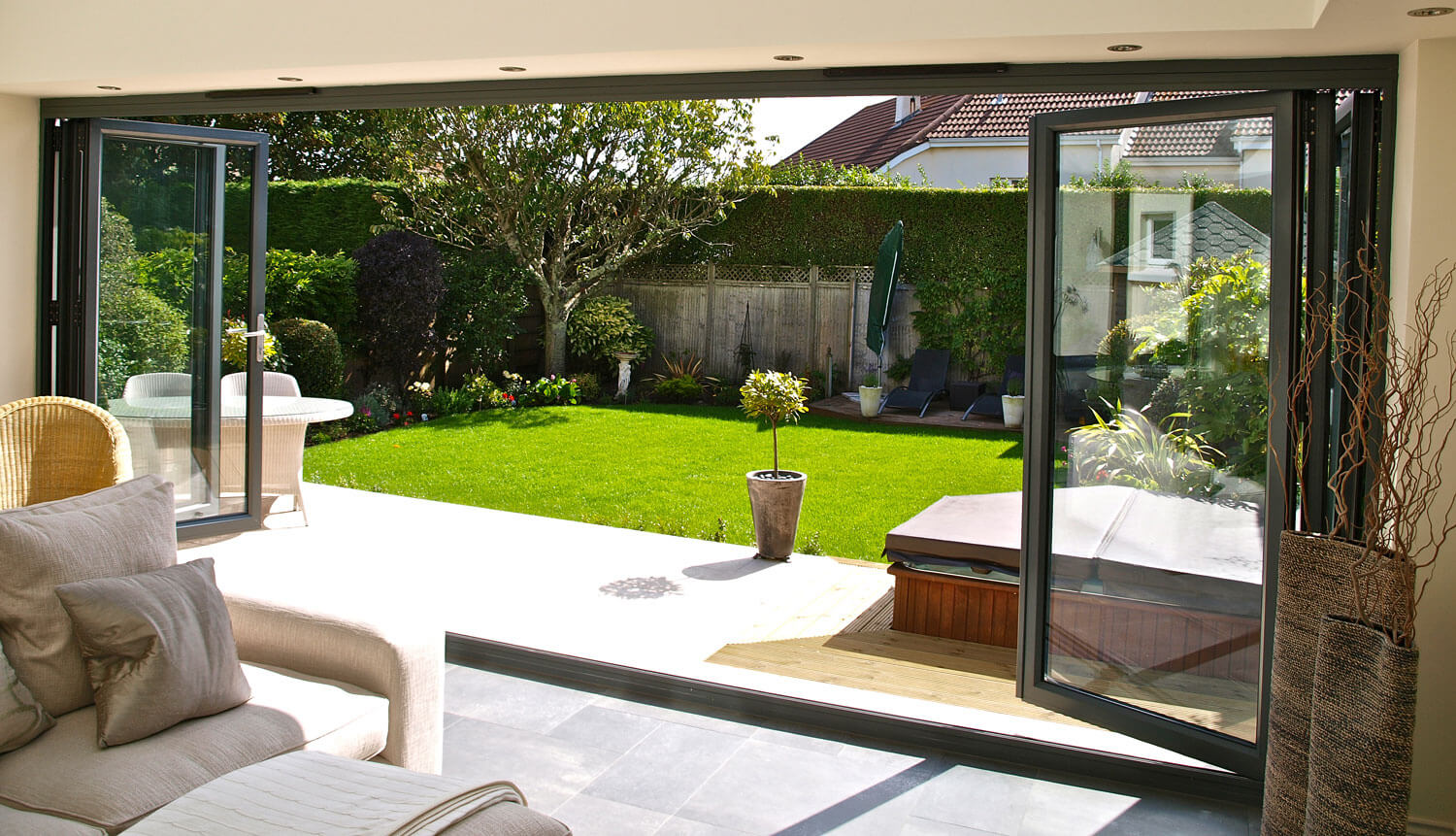 Northampton Bifold Doors in Black