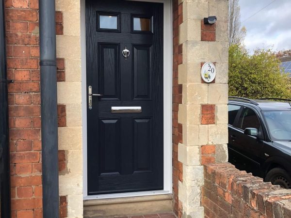 Black Composite Door