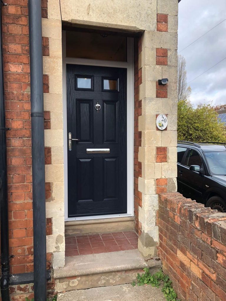 Black Composite Door