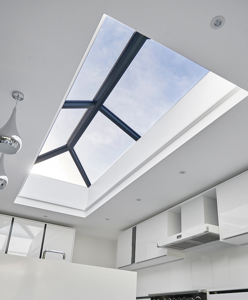 Black modern lantern roofs Irthlingborough