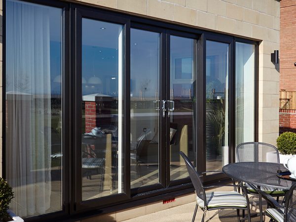Patio Doors in Black Northamptonshire