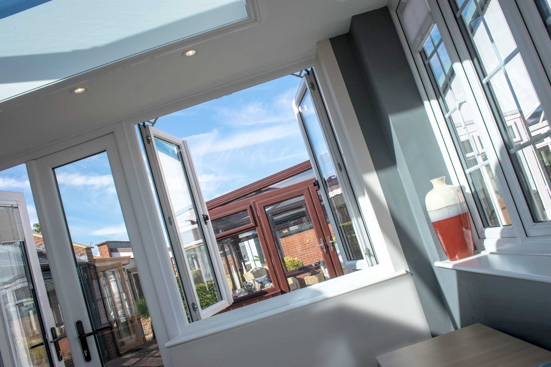 double glazed replacement french casement windows in northamptonshire