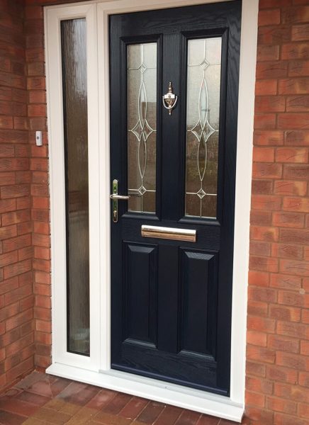 Blue Composite Front Door Northampton