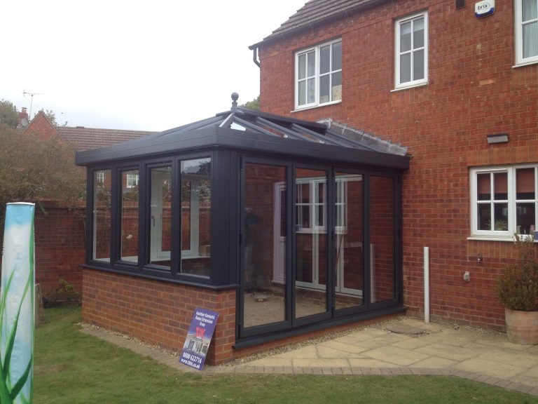 Edwardian Black Conservatory