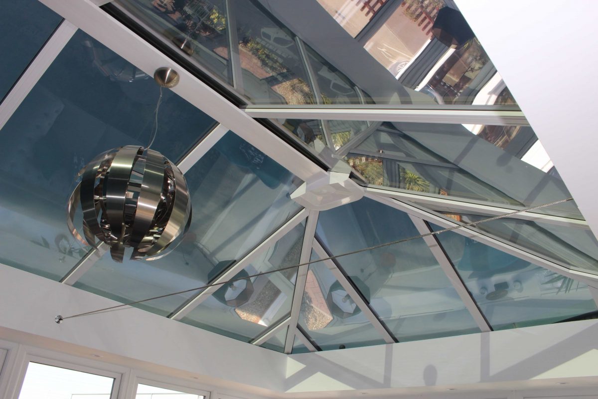 Glass Roof Conservatory Prices and Lighting Ideas