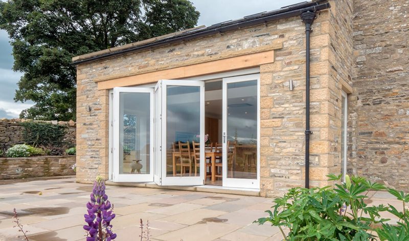 Wooden bifold doors Northamptonshire