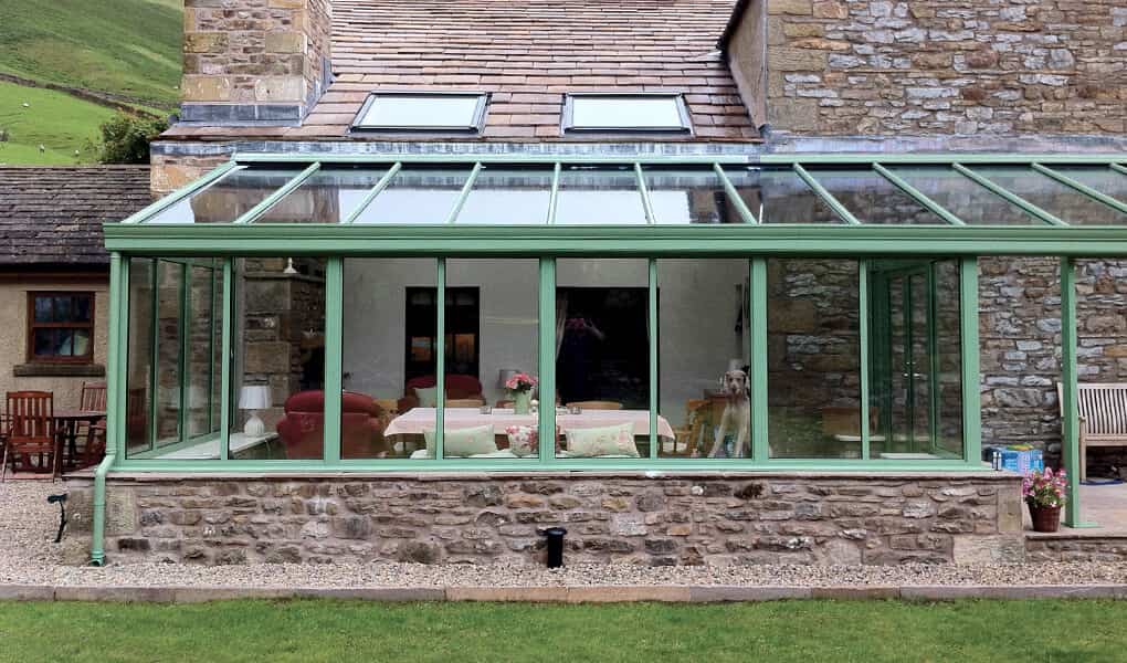 lean-to conservatories