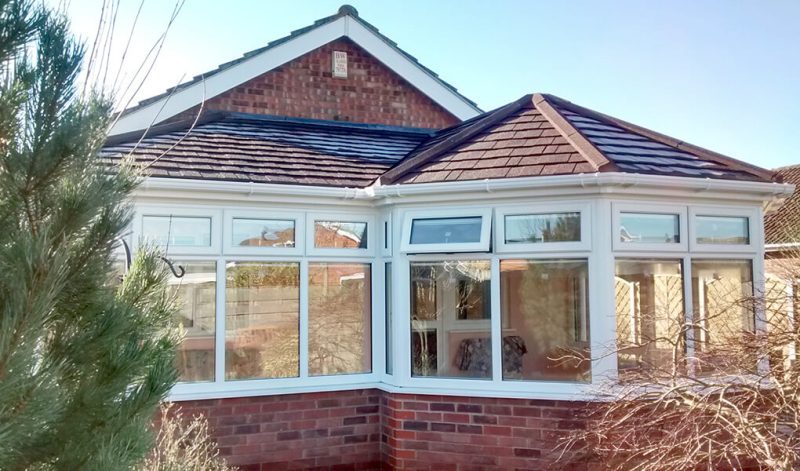 Conservatory with Pshape Northamptonshire