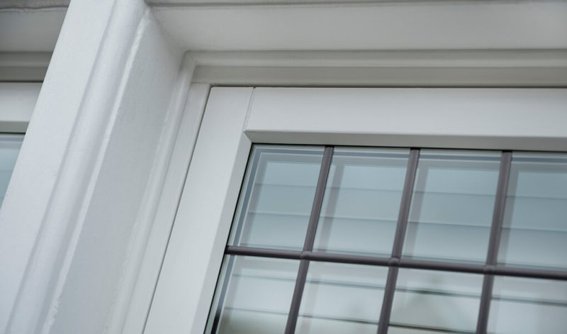 Timber Window Close Up