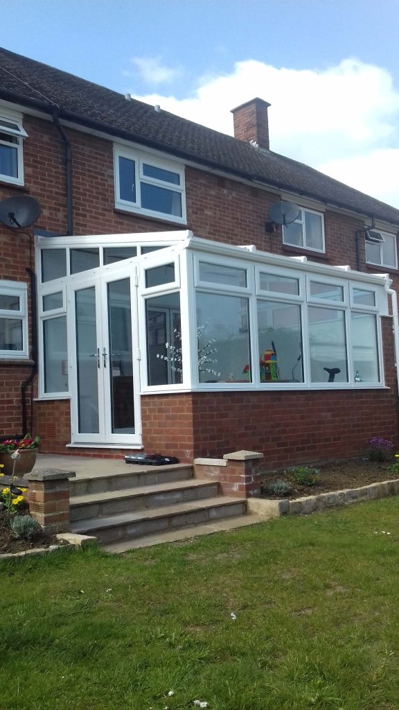 White Lean To Conservatory