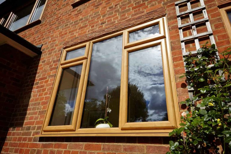 brown upvc windows