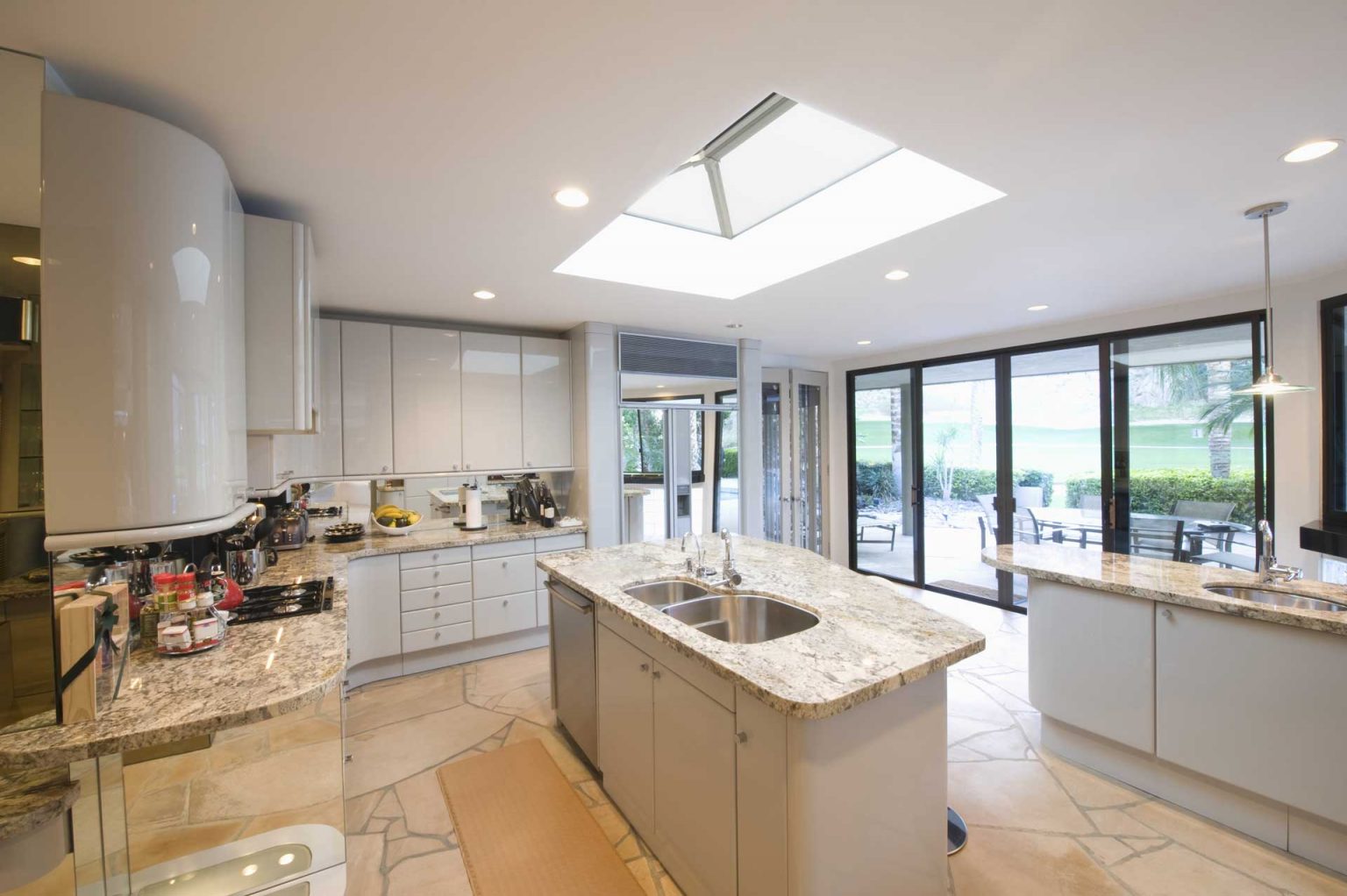 Kitchen Extensions with Lantern and Bifold Doors
