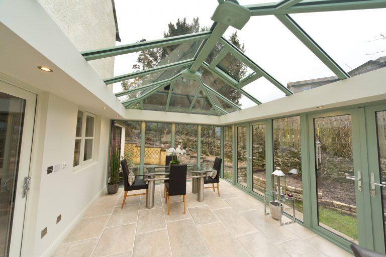 Green Hipped Conservatory Northampton