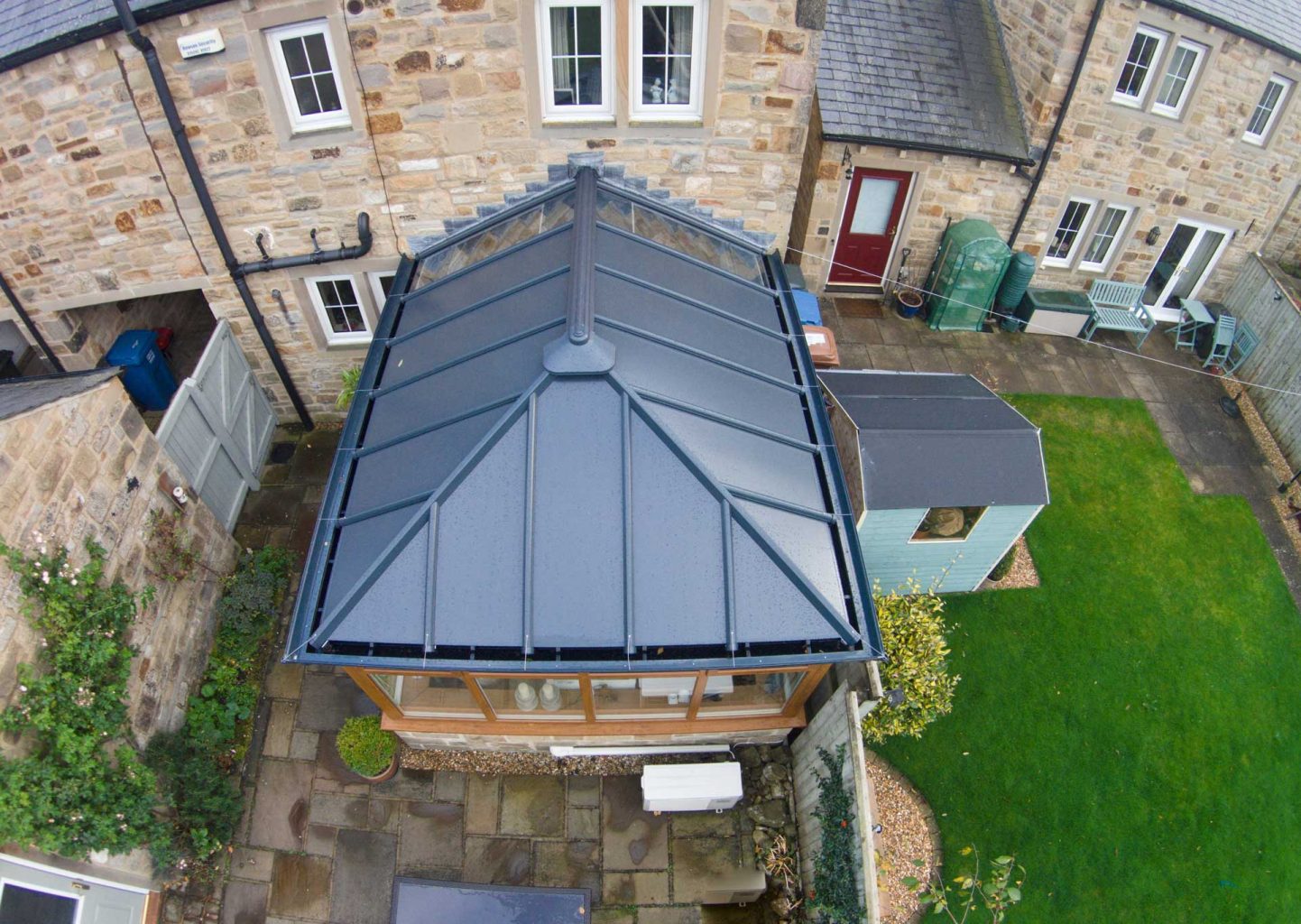 Edwardian Conservatory with Solid Roof Northampton