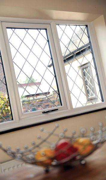 Casement Windows with decorative glazing