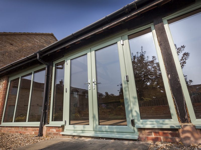 Aluminium Double Doors Rushden