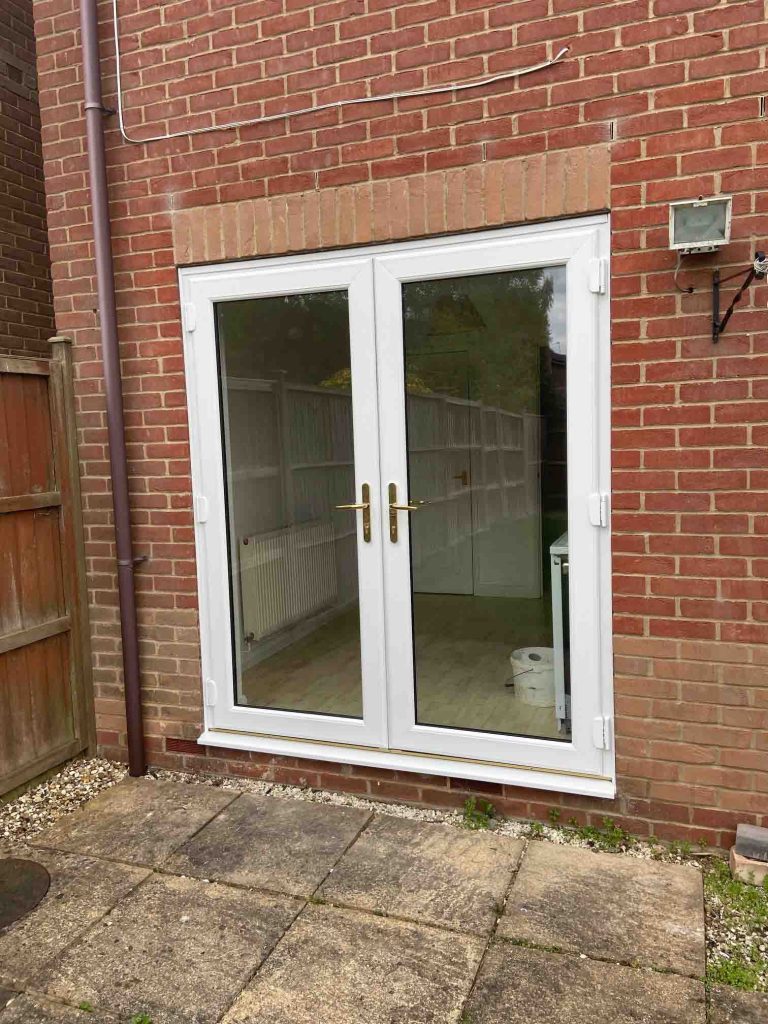 upvc french doors corby