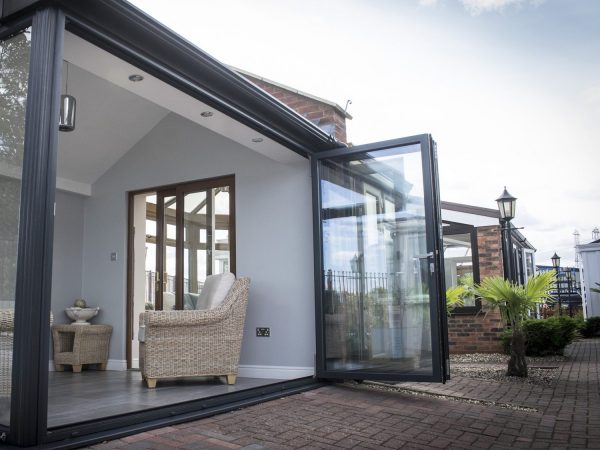 T&KHI Bifold entrance doors