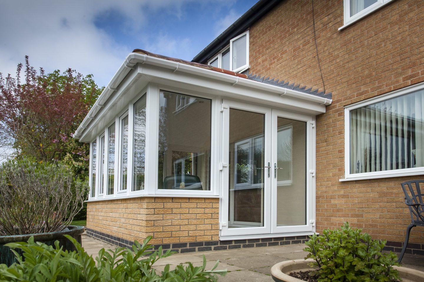 White uPVC Window Installation T&K Case Studies