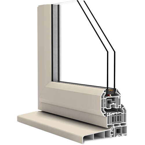 an example of a window in pre-selected colour