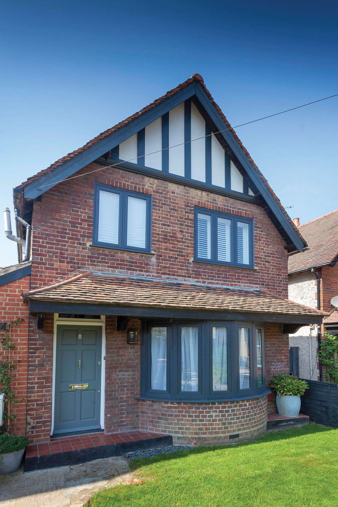 aluminium look windows