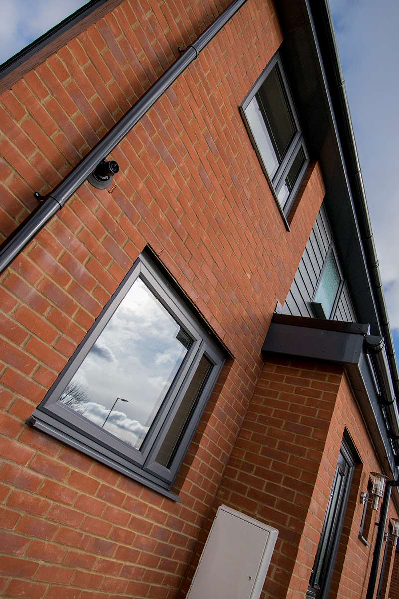 aluminium look windows