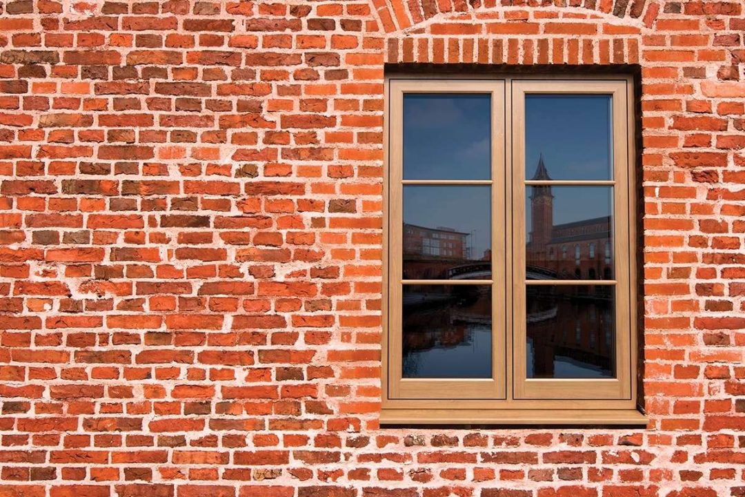 timber look windows