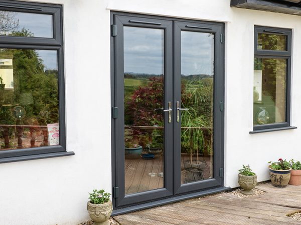 Aluminium french doors Northamptonshire