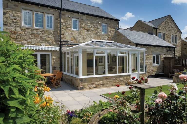 double-hipped conservatory T&K