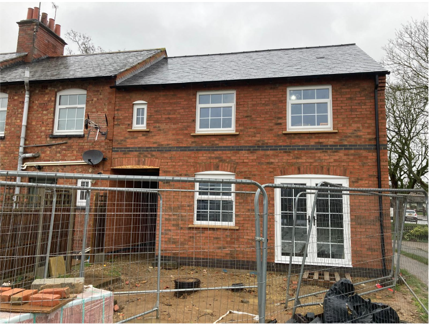 Kettering New Build uPVC Windows and French Doors