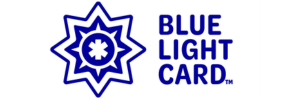 blue light discount logos