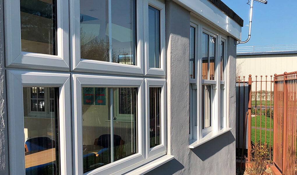 uPVC casement window and vertical sliding windows