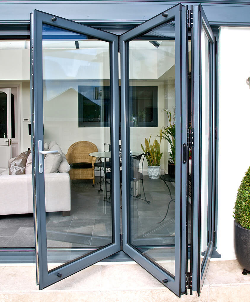 Aluminium Bifold Doors In Northampton Milton Keynes T K