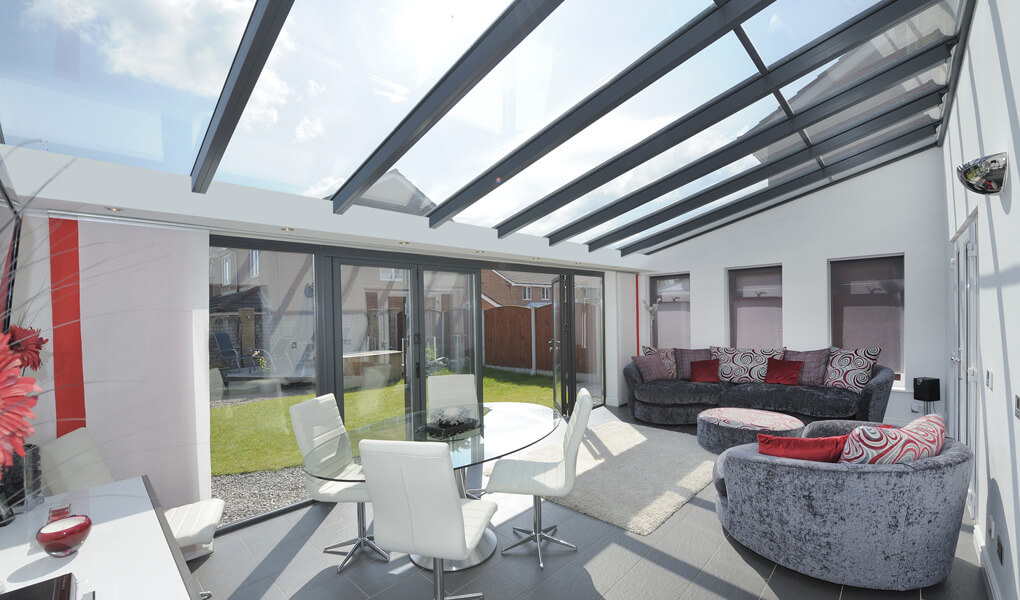 uPVC Lean To conservatory interior view