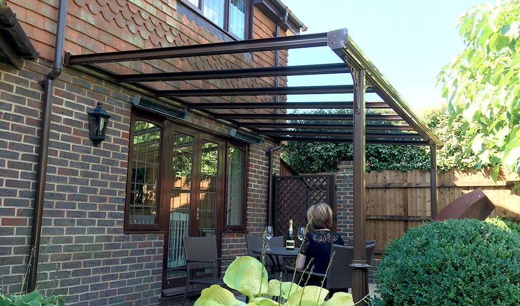 Rosewood uPVC Victorian veranda