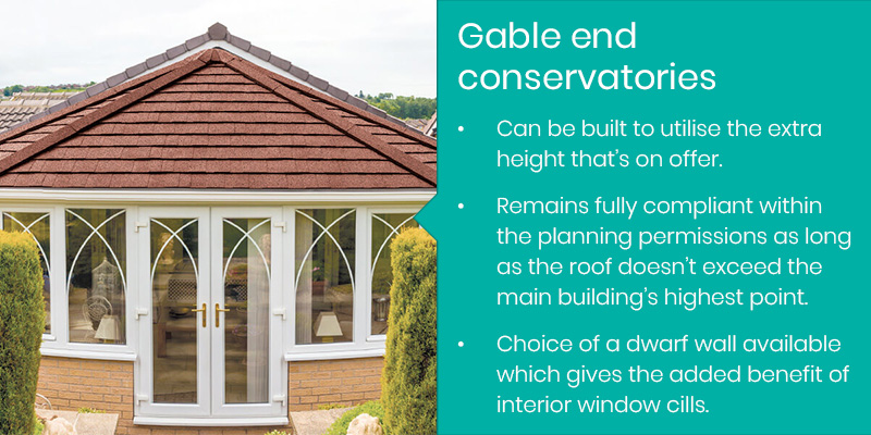 Gable end conservatory facts