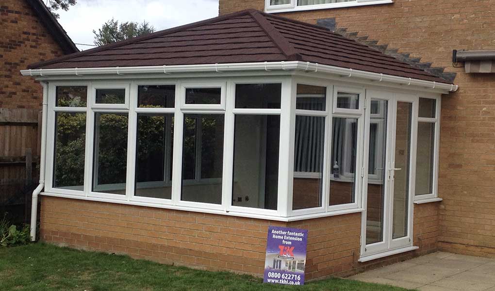 Supalite tiled roof conservatory