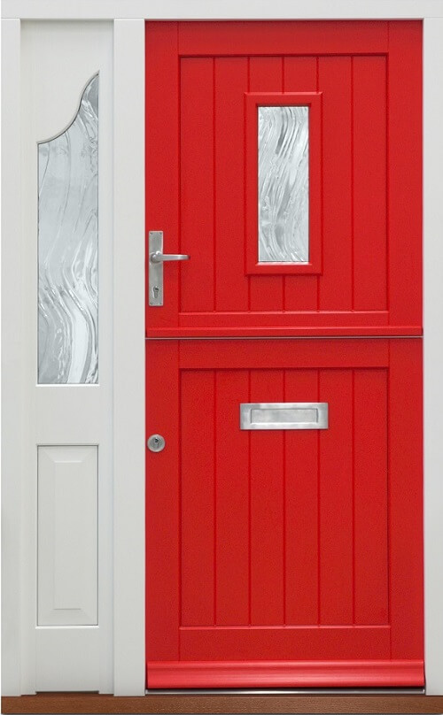 red front stable door