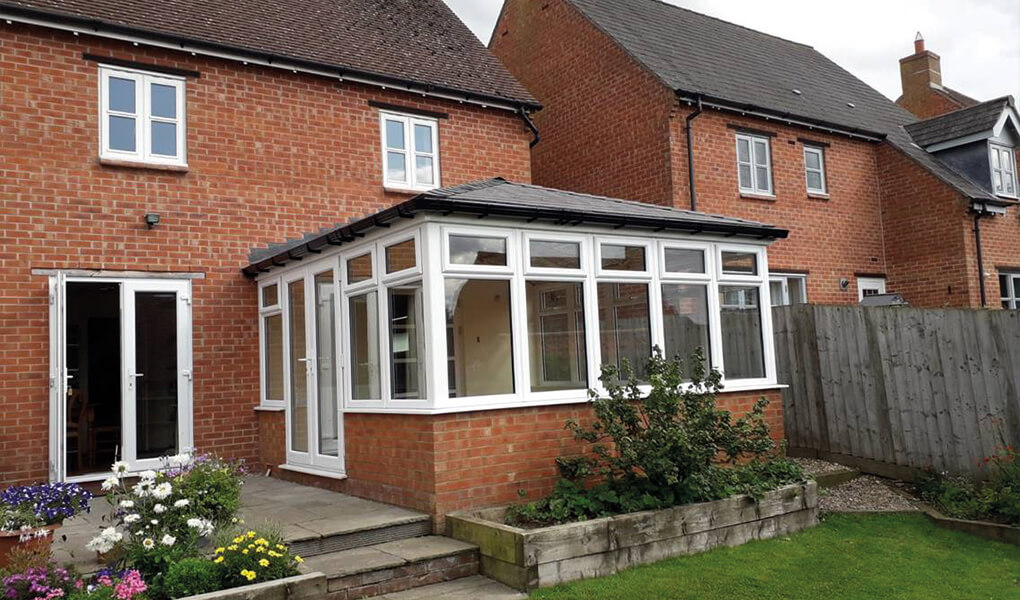 tiled roof conservatory