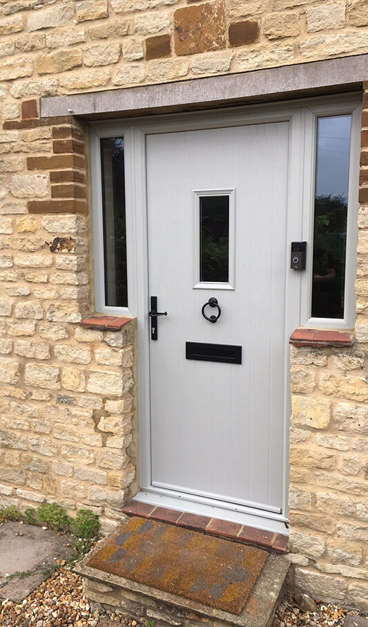 traditional composite entrance door