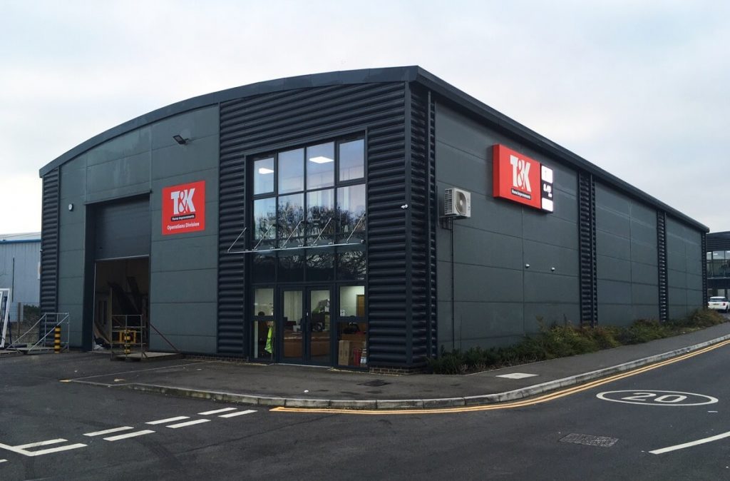 T&K new premises in Kettering
