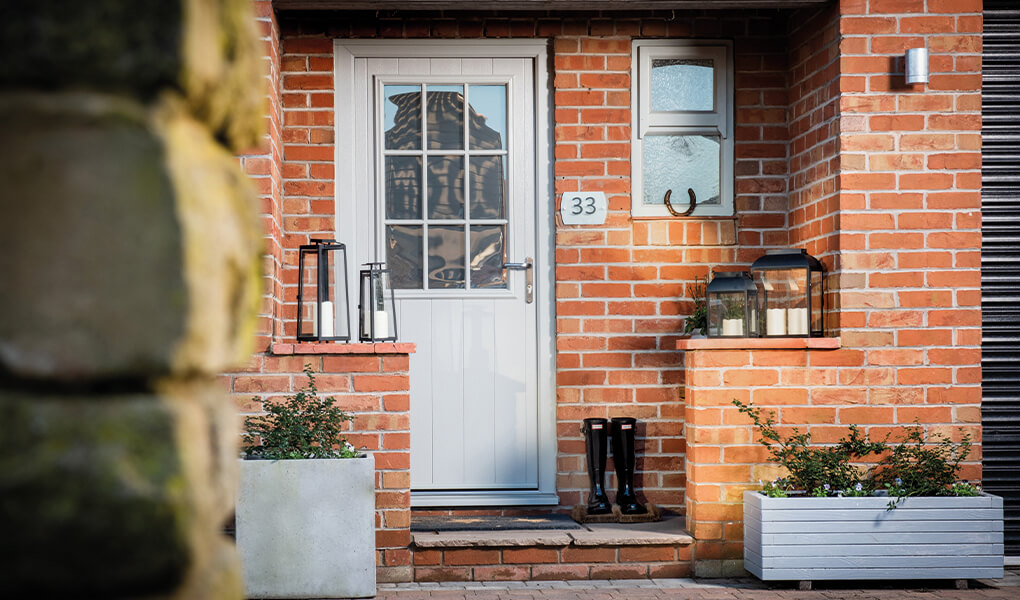 endurance composite entrance door