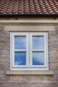 Cream uPVC Window