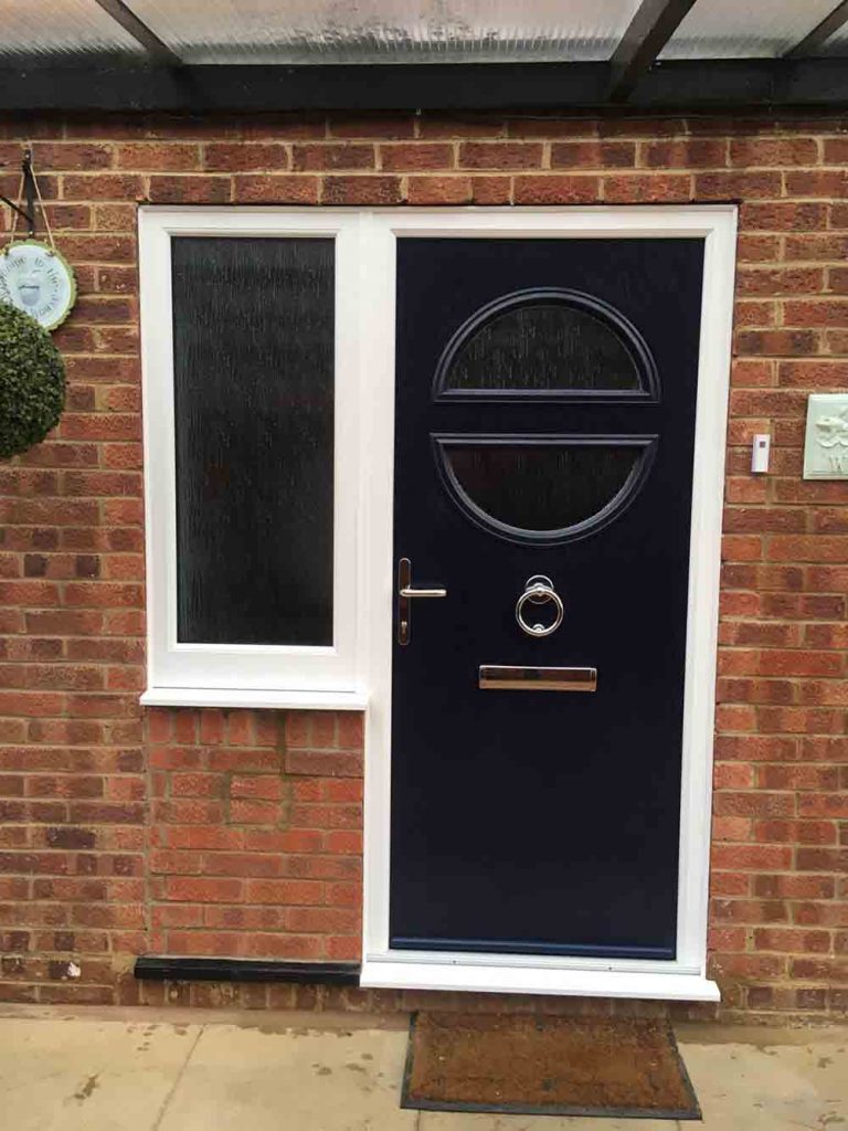 Black Composite Door