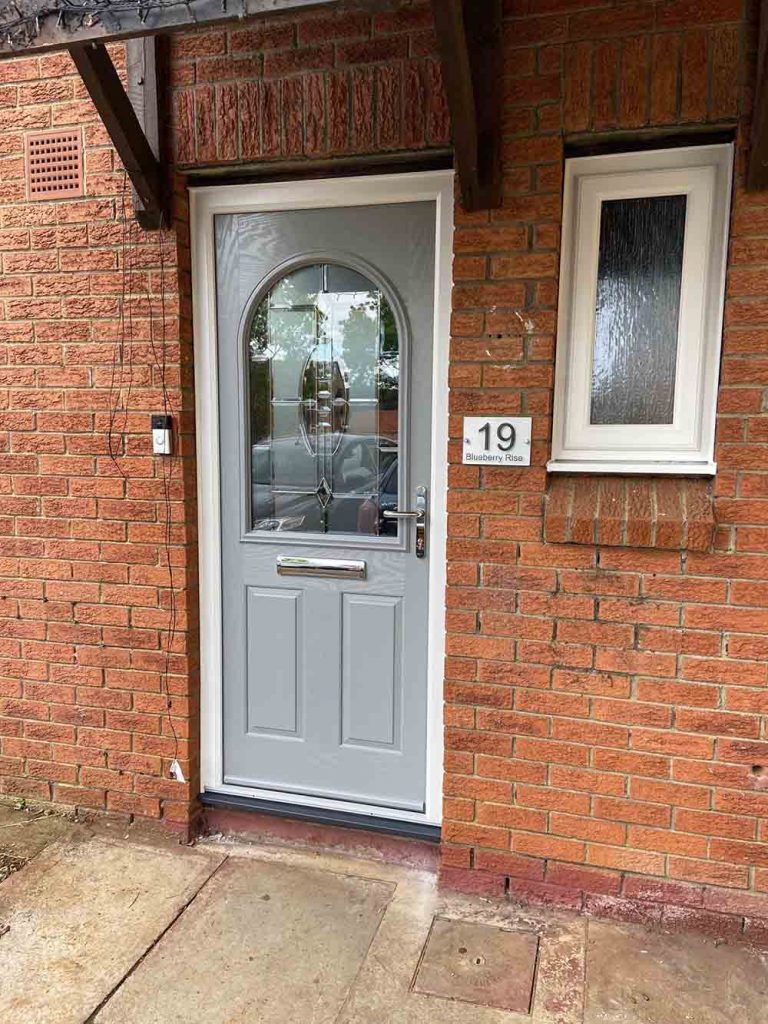 Grey Composite Door