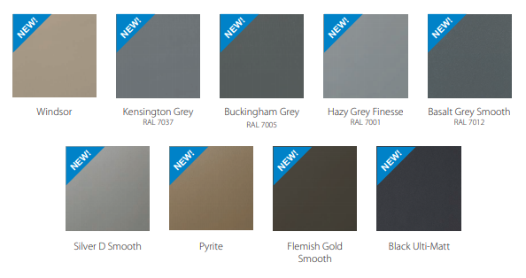 New uPVC colour options