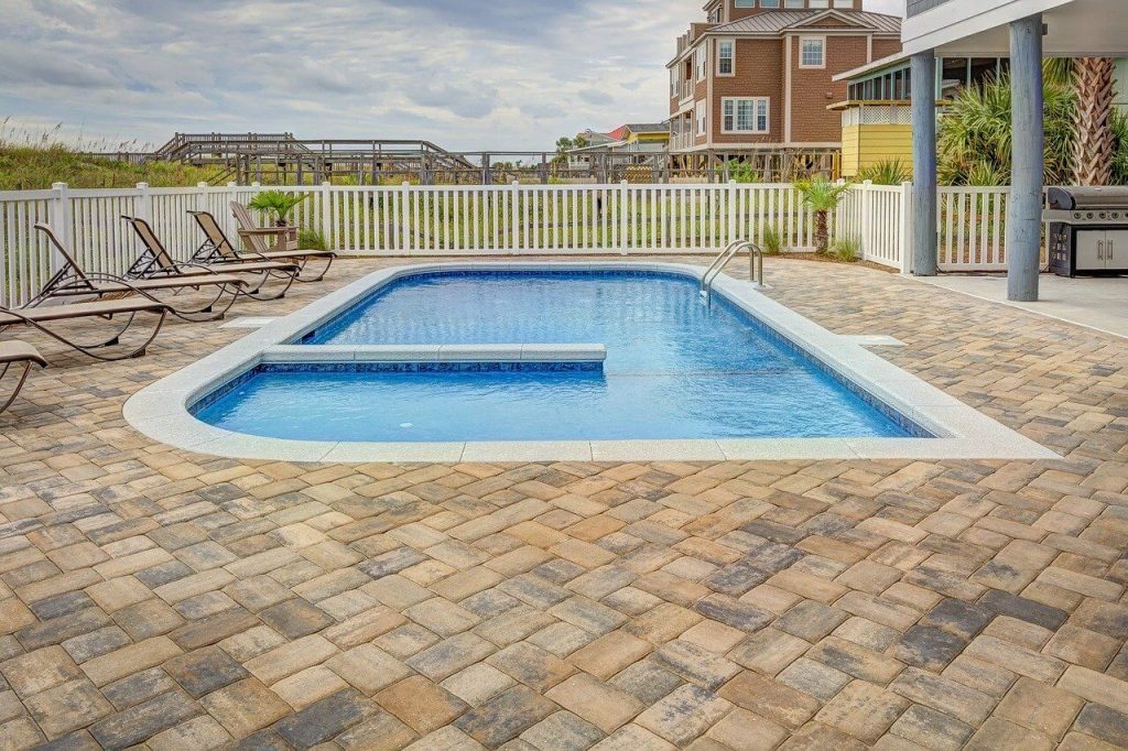 Outdoor swimming pool